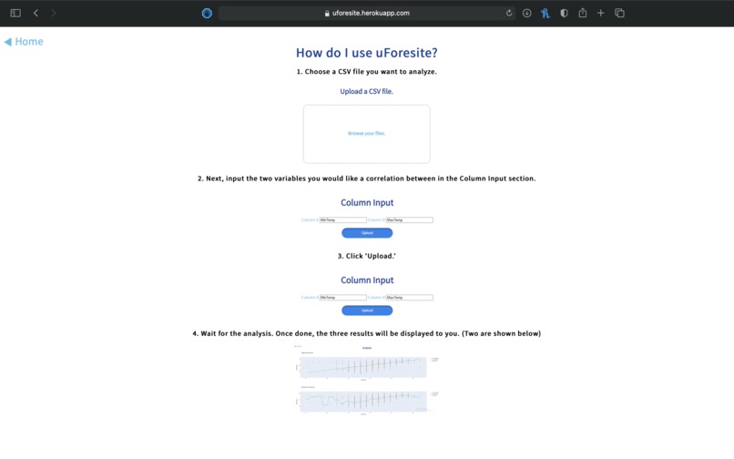 uforesite – screenshot 2