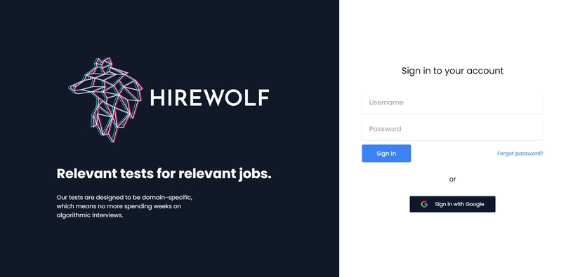 HIREWOLF – screenshot 1