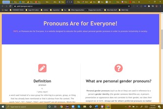 PAFE - Pronouns Are for Everyone