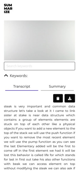Summarize – screenshot 7