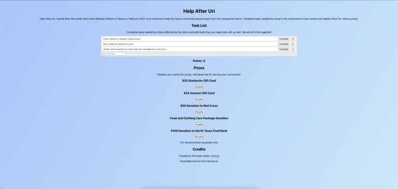 Help After Uri – screenshot 1