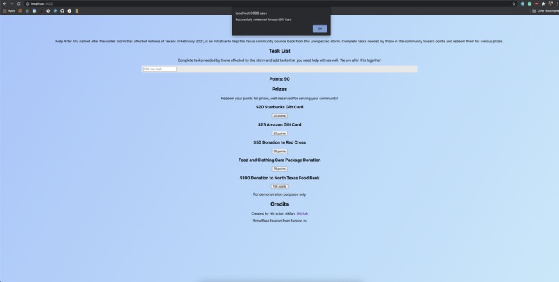 Help After Uri – screenshot 2