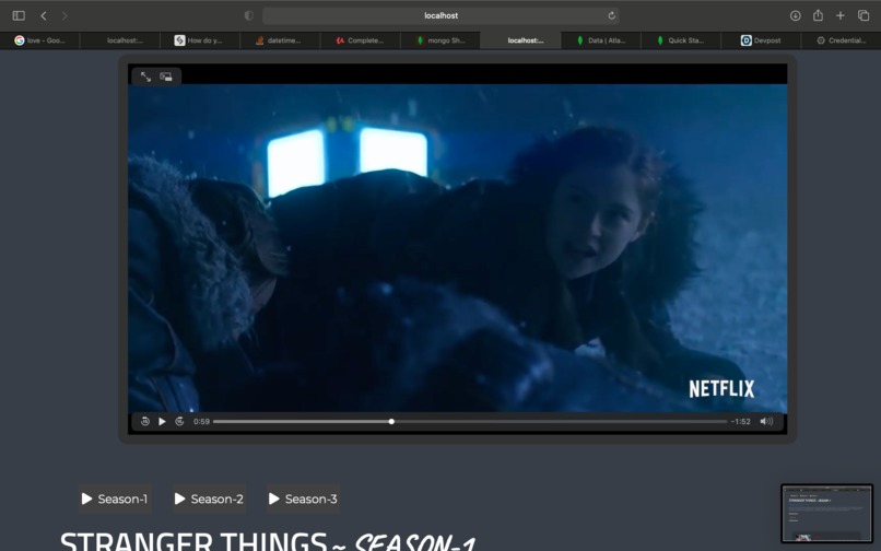Full Stack Video streaming Environment – screenshot 2