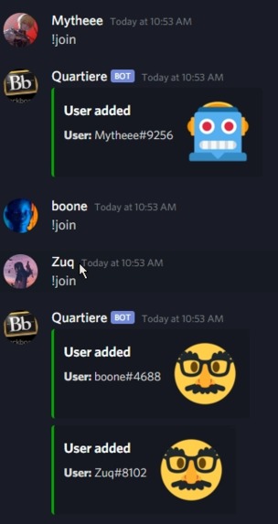 QuestionnaireBot – screenshot 3