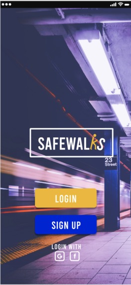 SafeWalks – screenshot 1