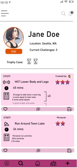 FitPals – screenshot 2
