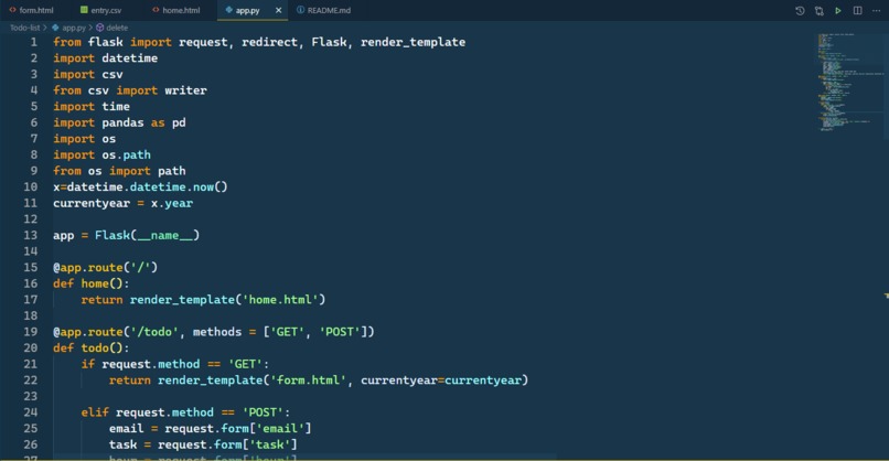 Todo List – screenshot 2