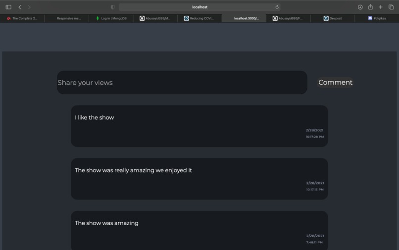 Full Stack Video streaming Environment – screenshot 4