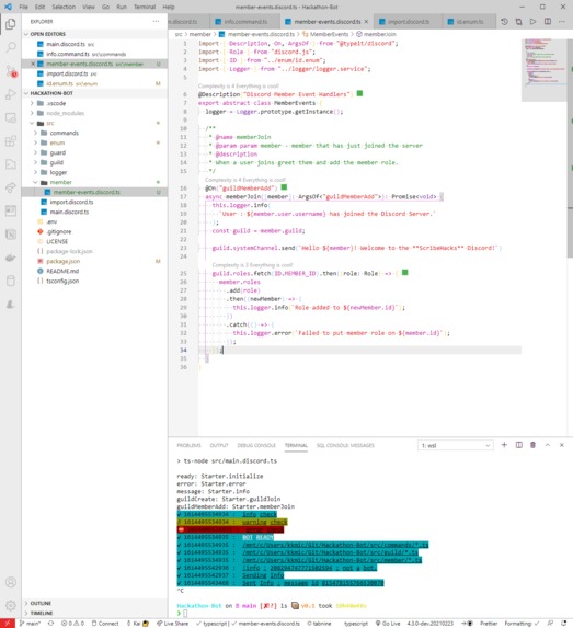 Discord Bot For Hackathon – screenshot 2