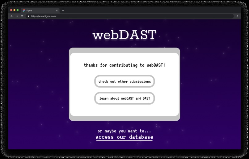 webDAST – screenshot 4