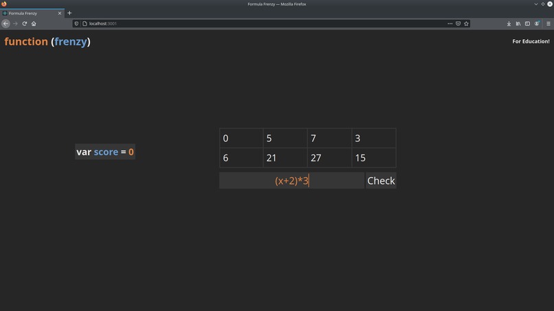 Function Frenzy – screenshot 1