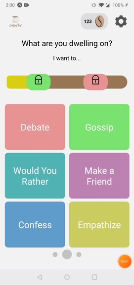 CoffeeChats – screenshot 1