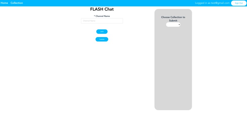 FlashChat – screenshot 1