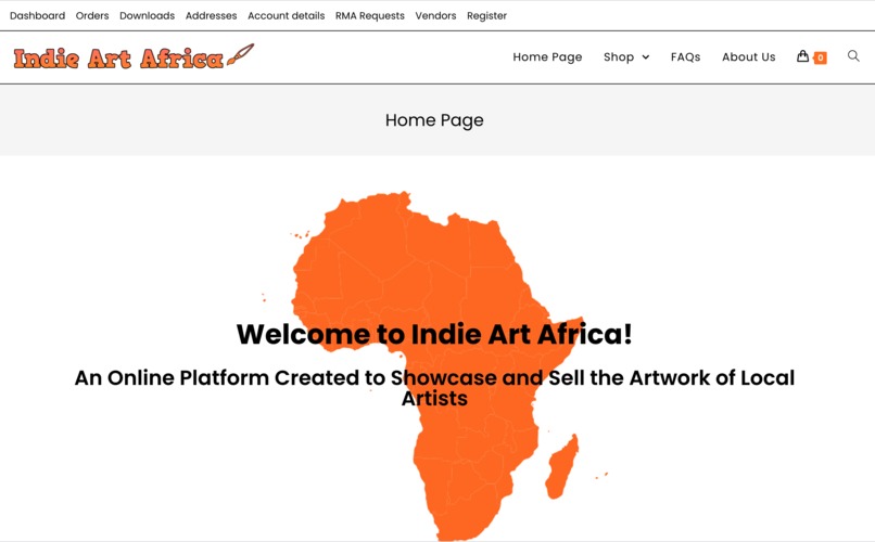 Indie Art Africa – screenshot 1