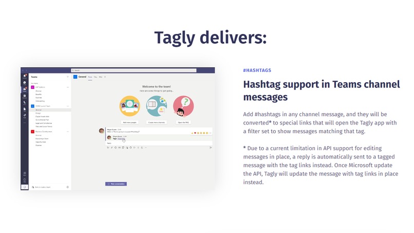 Tagly - #Tag your Teams – screenshot 2