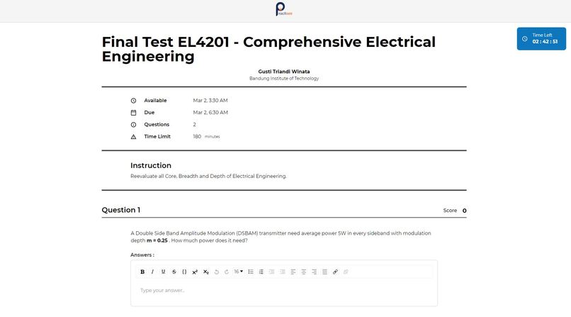 Practisee Exam – screenshot 5