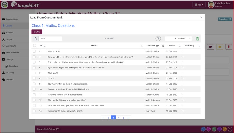 Quizale – screenshot 2