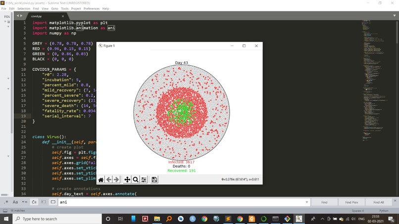 CoronaVirus Simu-animate – screenshot 1