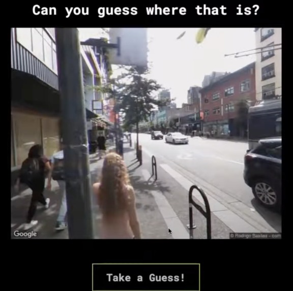 Canada StreetView Guessing Game – screenshot 2