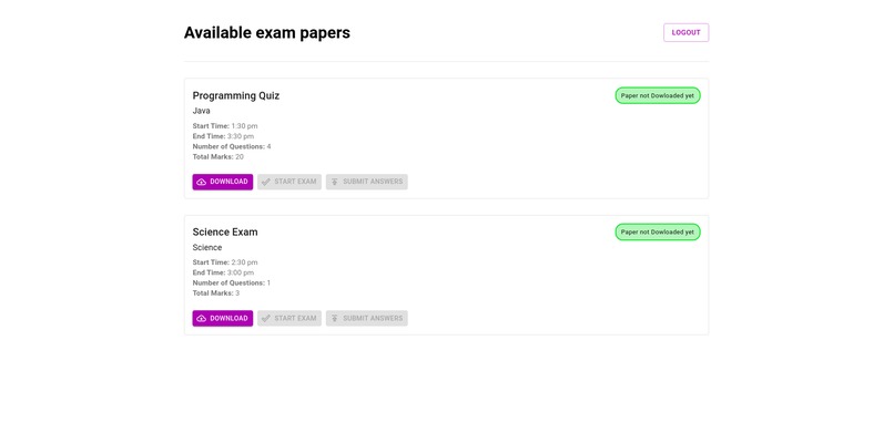 LeoExam – screenshot 3
