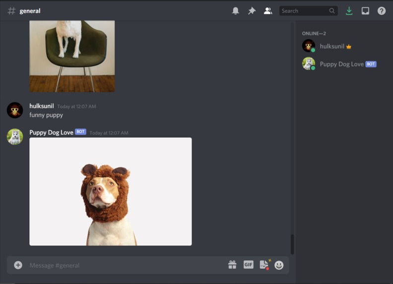 Puppy Lover Discord Bot – screenshot 2