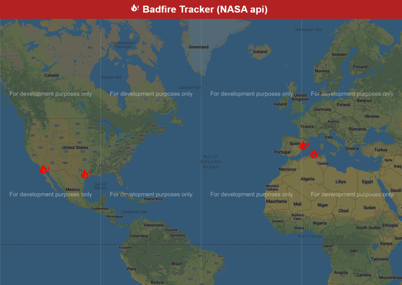BadFire Tracker – screenshot 1