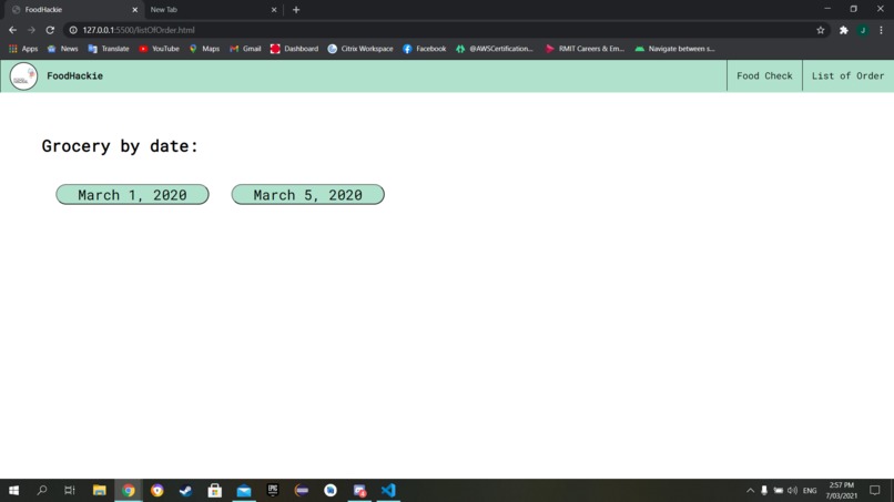 Food Hackie – screenshot 1