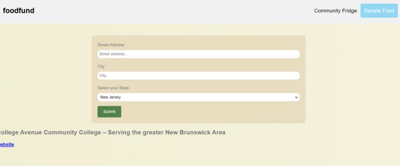 foodfund – screenshot 2
