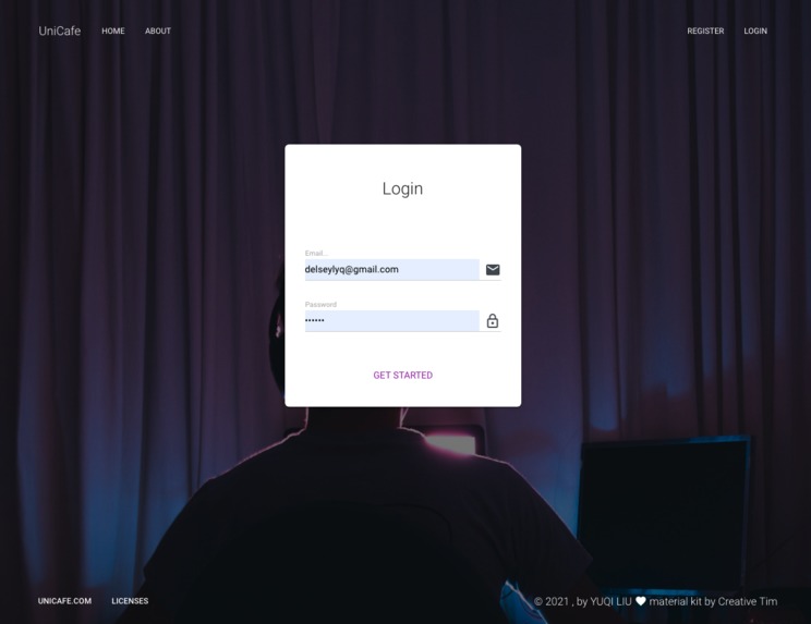 UniCafe – screenshot 4