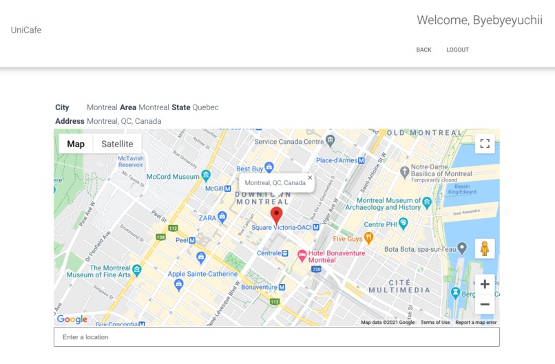 UniCafe – screenshot 3