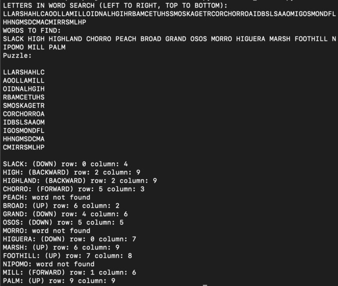 Word Search Solver – screenshot 1
