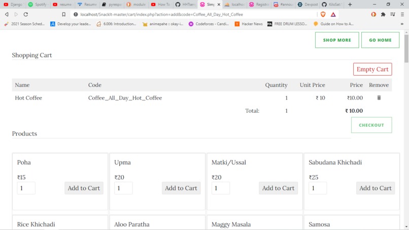 SnackIt – screenshot 3