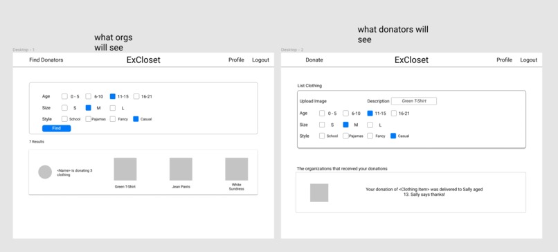 Excloset – screenshot 1