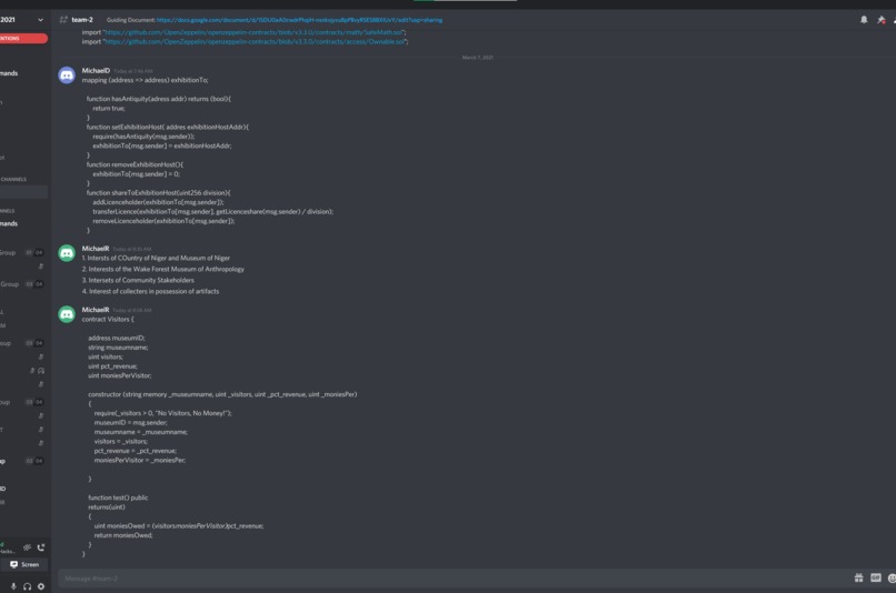 Team 02: Blockchain Case Study C – screenshot 1