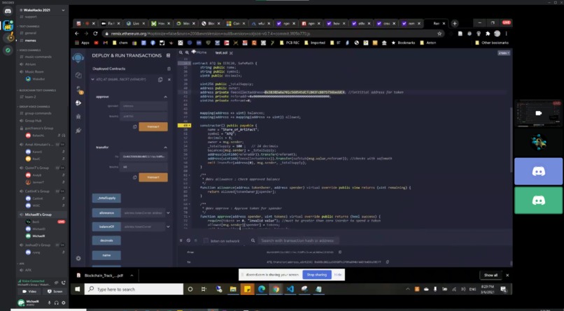 Team 02: Blockchain Case Study C – screenshot 2