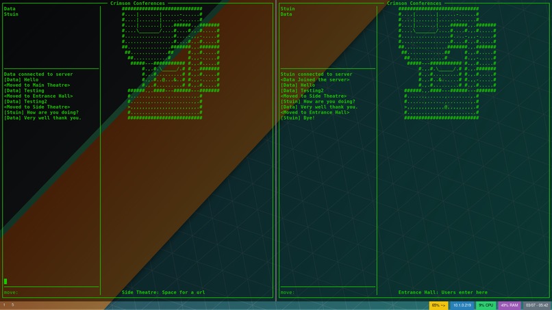 Crimson Conferencing – screenshot 1