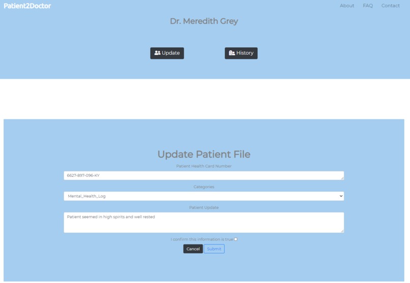 Patient2Doctor – screenshot 5