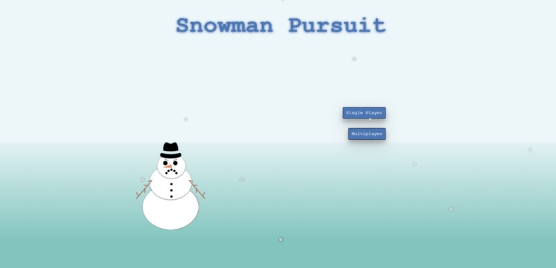 Snowman Pursuit – screenshot 1