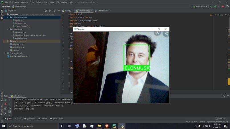 Face Recognition app   – screenshot 1