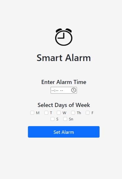 Smart Alarm – screenshot 1