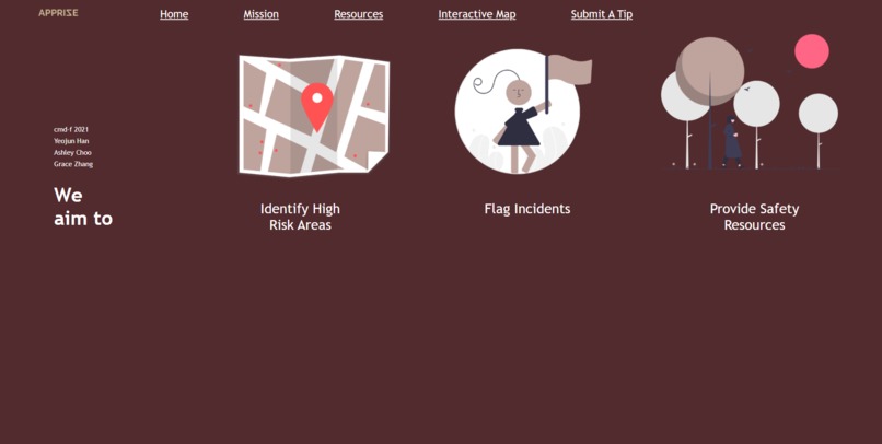 APPRISE cmd-f 2021 – screenshot 1