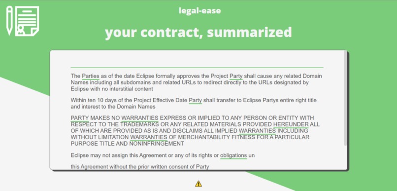 Legal-Ease – screenshot 2