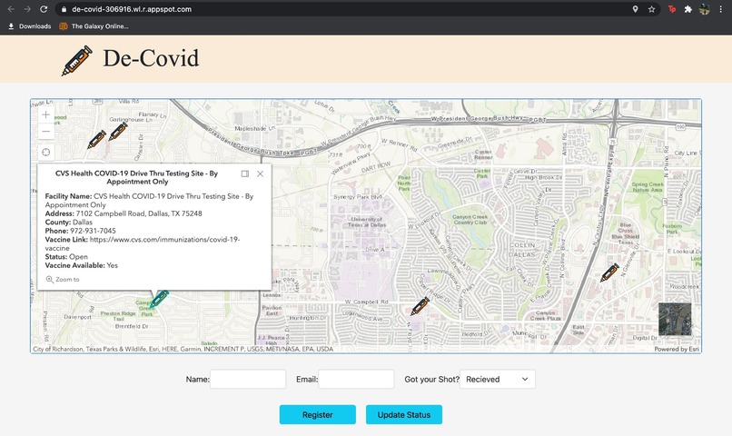 De-Covid – screenshot 2