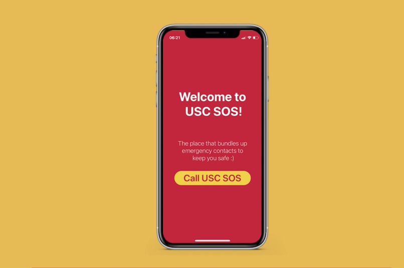 USC SOS – screenshot 1