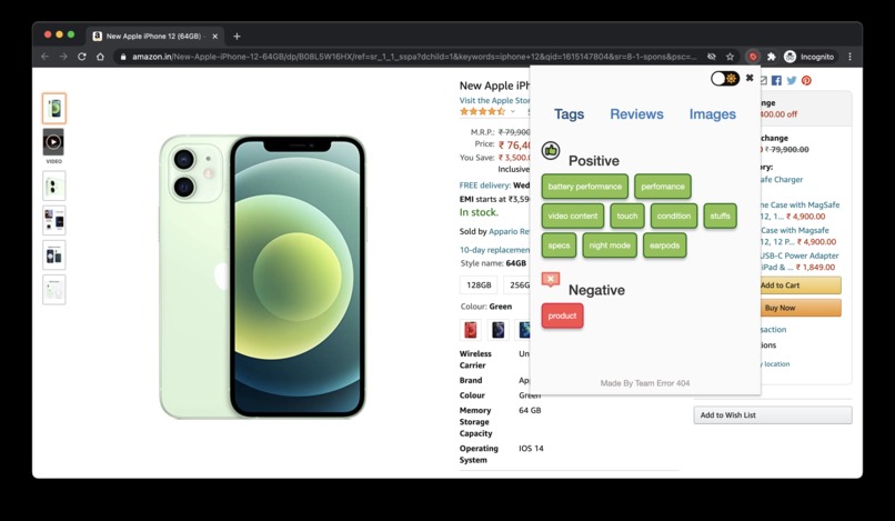 Tagonizer – screenshot 2