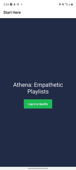 Athena: Empathetic Playlists – screenshot 1