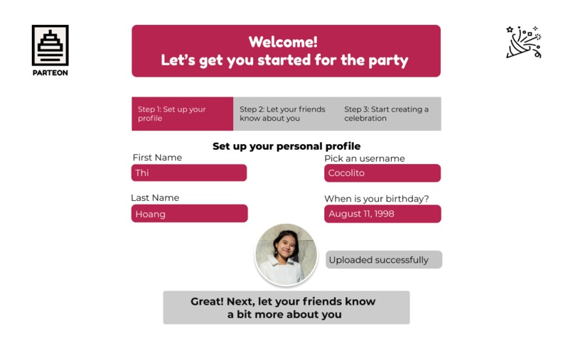 Parteon - Party on – screenshot 2