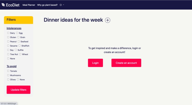 EcoDiet – screenshot 3