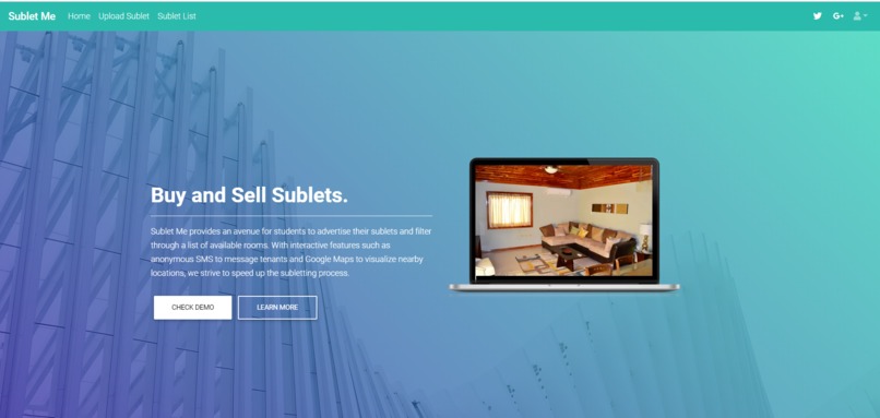 SUBLET ME – screenshot 1