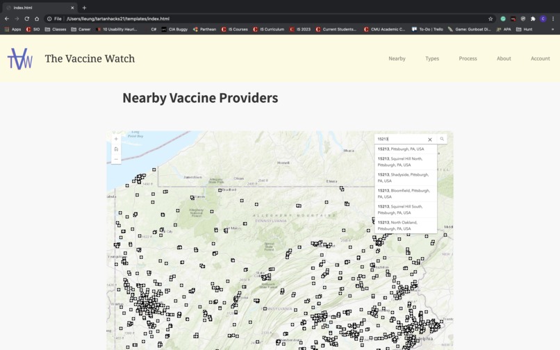The Vaccine Watch – screenshot 1